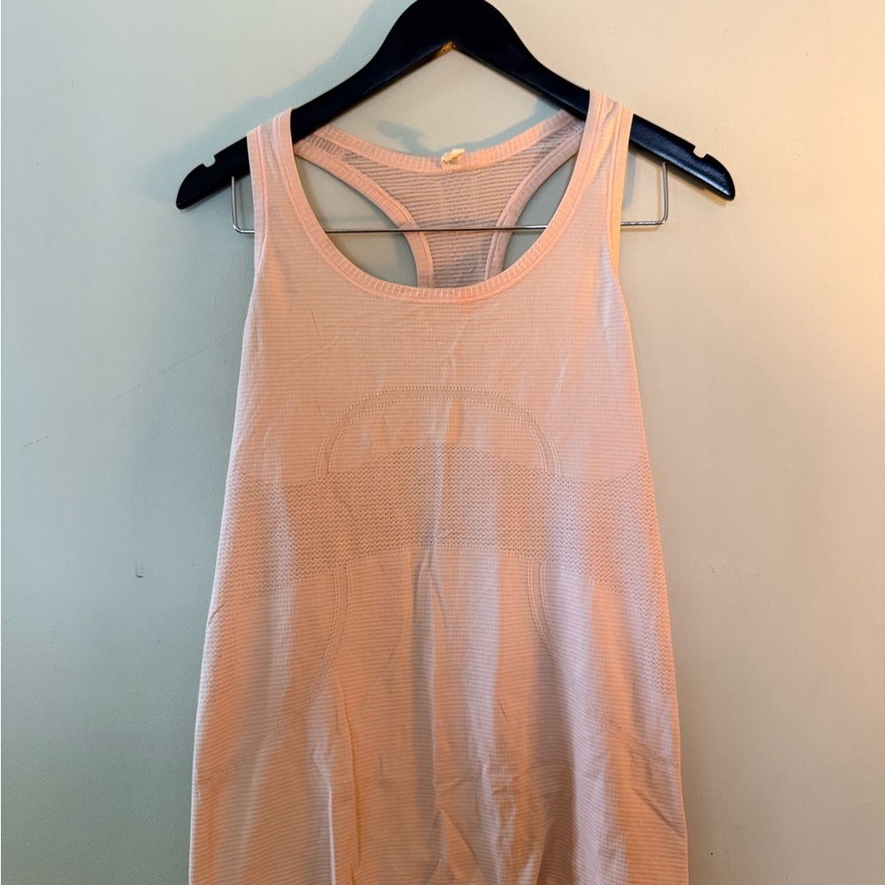 Lululemon Athletica Light Peach Tank Top
